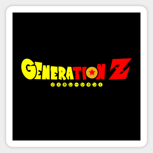 Generation Z Gen Z Slogan Sticker